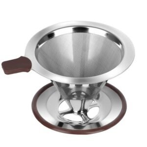 Reusable Stainless Steel Coffee Filter (Pour-Over)